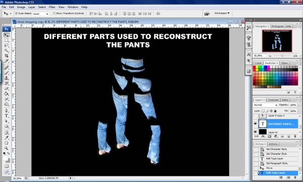 Creation of I found them!!!: Step 4